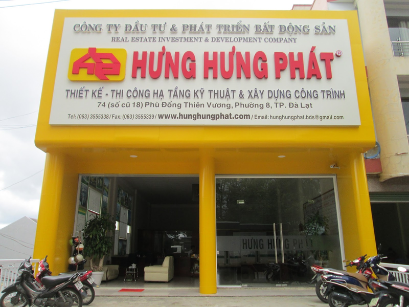 Lưu ý khi thiết kế và thi công bảng hiệu nhà đất