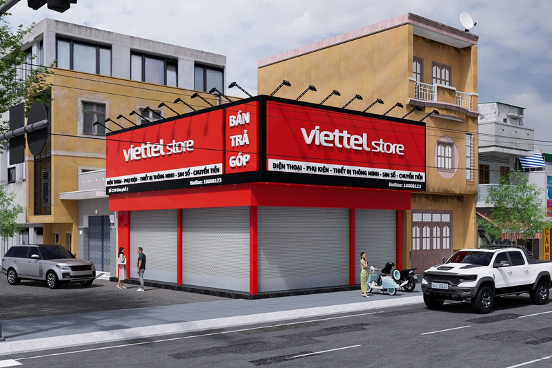 Tầm quan trọng của bảng hiệu viettel đối với hệ thống cửa hàng, đại lý