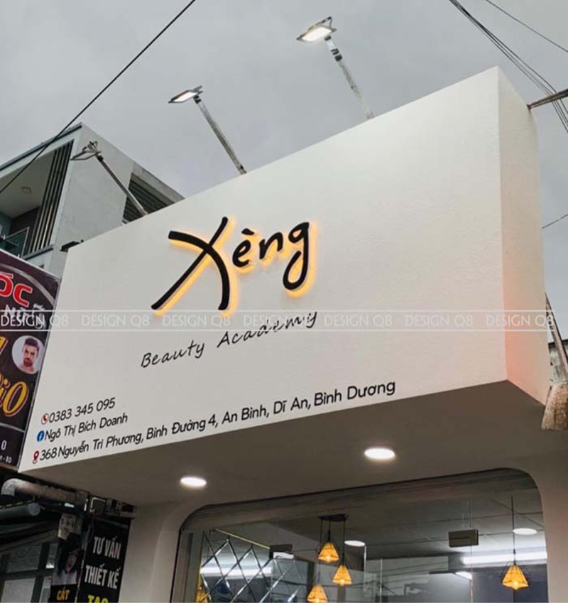 Ưu điểm nổi bật của bảng hiệu Cemboard xi măng