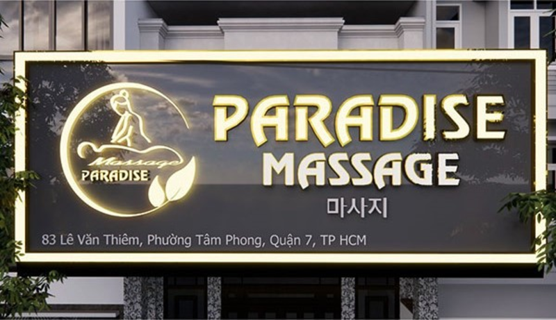 Xu hướng làm bảng hiệu massage hiện nay