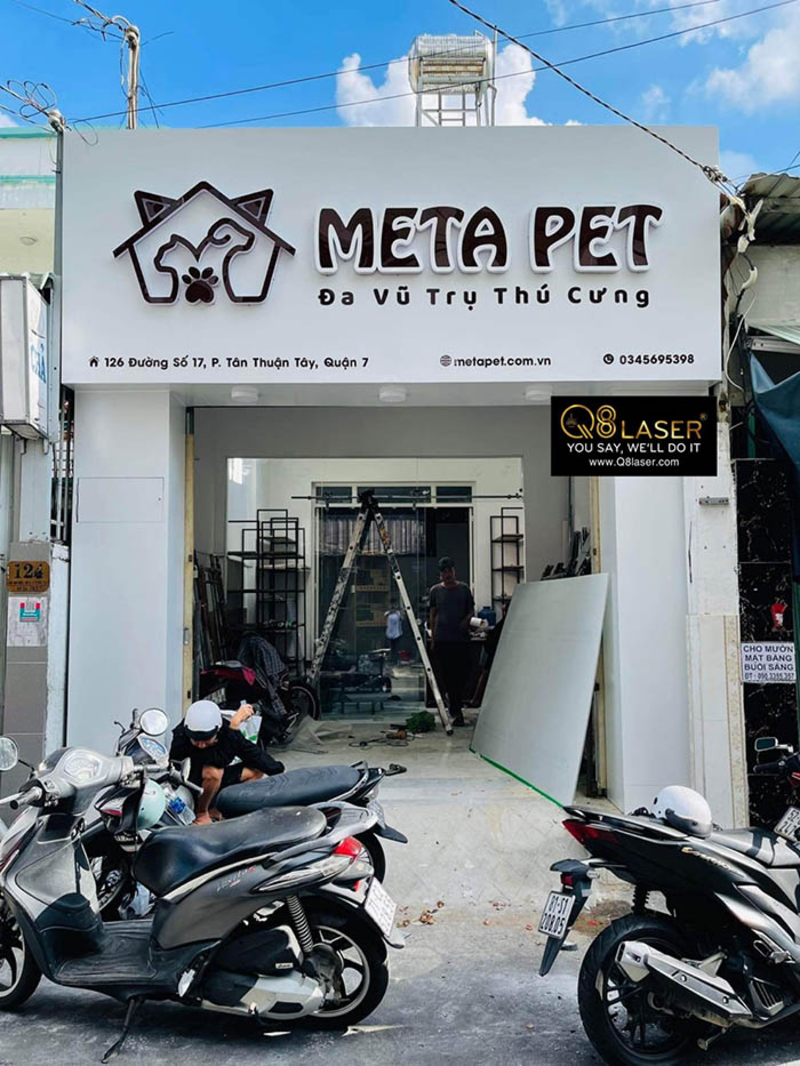 Xu hướng thiết kế bảng hiệu pet shop hiện nay