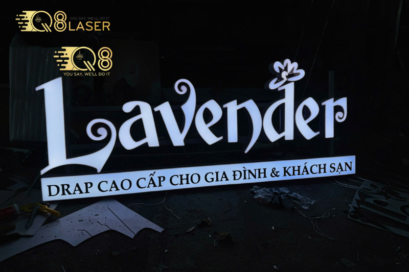 Bảng hiệu chữ nổi Inox-bảng hiệu giá rẻ quận Bình Tân