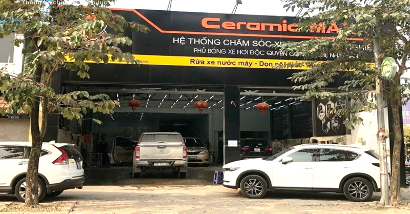 Bảng hiệu gara ô tô sang trọng – thể hiện đẳng cấp dịch vụ