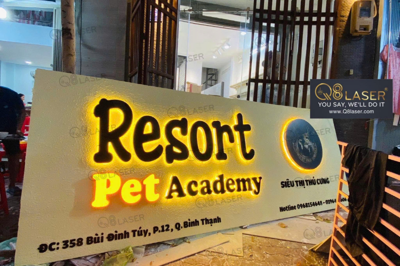 Bảng hiệu quận Bình Tân bằng LED