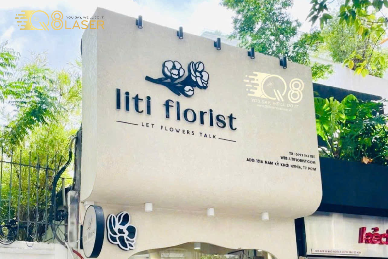 Bảng hiệu spa giá rẻ quận Bình Tân nhẹ nhàng, sang.