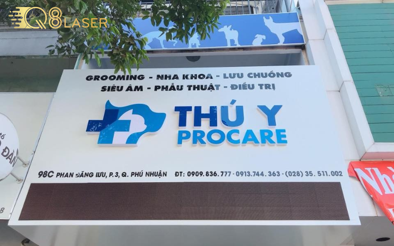 Bảng quảng cáo thuốc thú y bằng alu (nhôm)