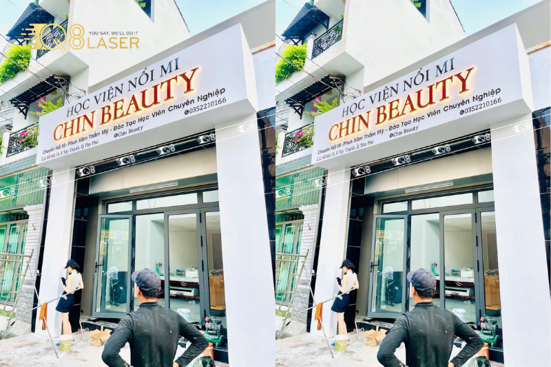 Biển chữ nổi inox Bình Tân sang trọng, bền đẹp theo thời gian