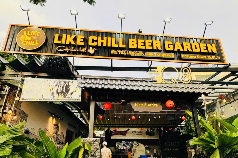 Biển hiệu gỗ-Biển hiệu quận Bình Tân 