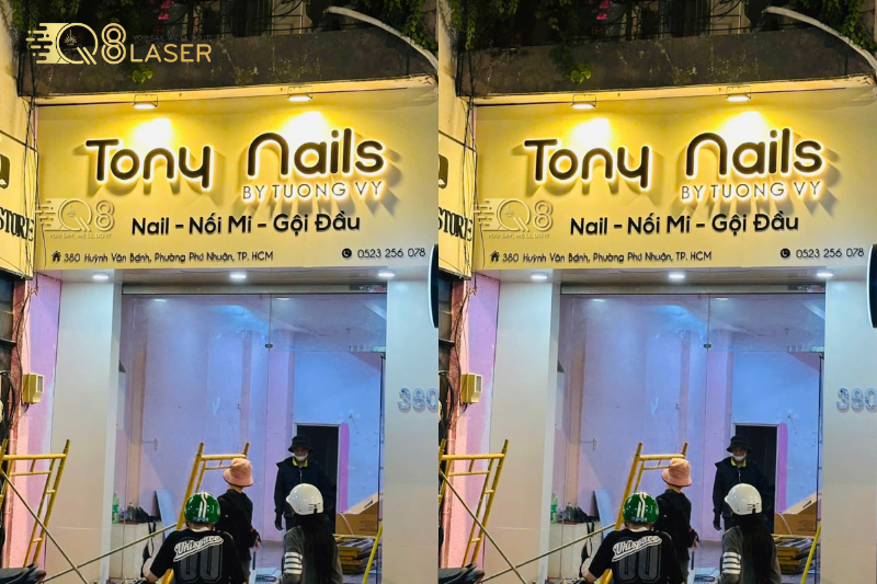 Biển hiệu Mica-Biển hiệu quận Bình Tân 