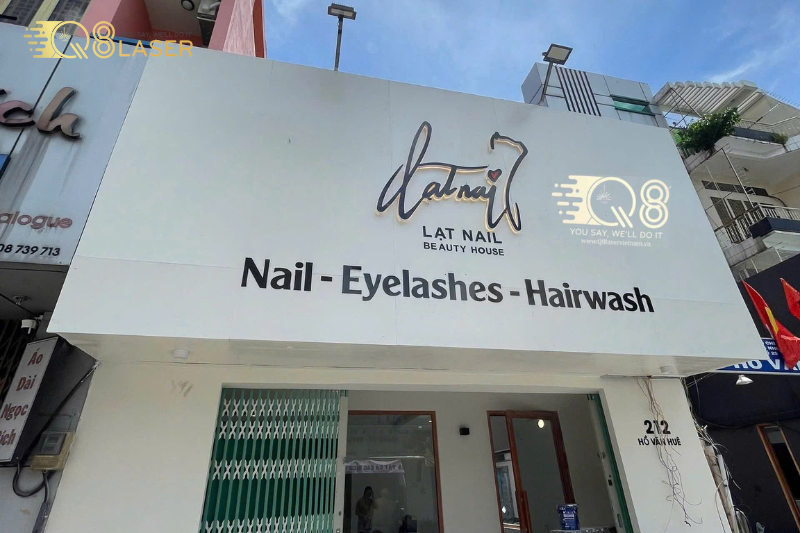 Biển hiệu quận Bình Tân chữ mica nhiều màu ấn tượng