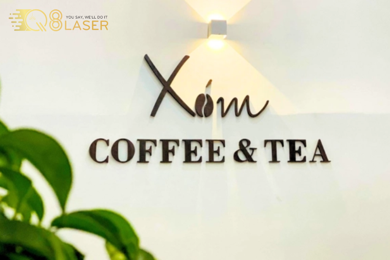 Chữ nổi mica quận Bình Tân thiết kế tinh tế, màu sắc nổi bật