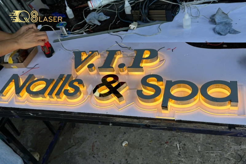 Gia công chữ nổi tại Bình Tân - Bảng hiệu chữ nổi mica