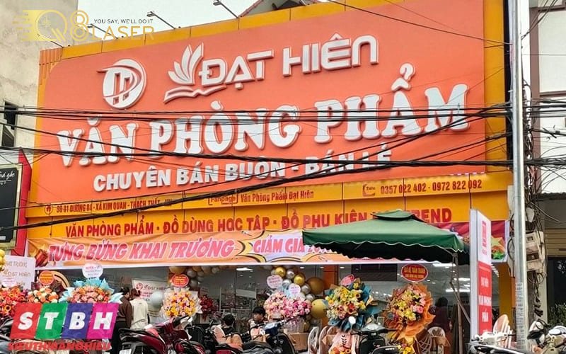 Bảng hiệu hộp đèn hiện đại