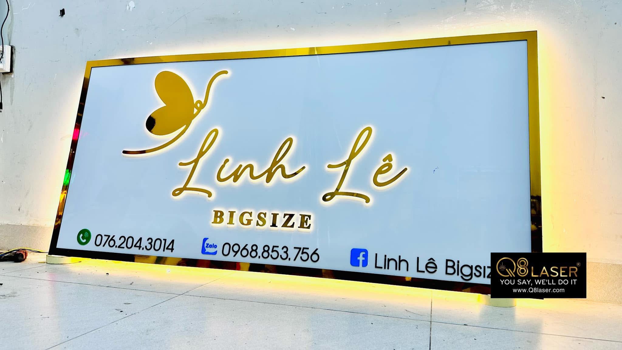 Inox vàng bóng sang trọng