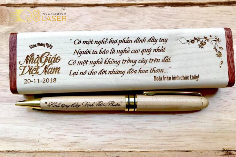 Khắc laser gỗ (gỗ MDF, gỗ tự nhiên, ván ghép…) quận Bình Tân