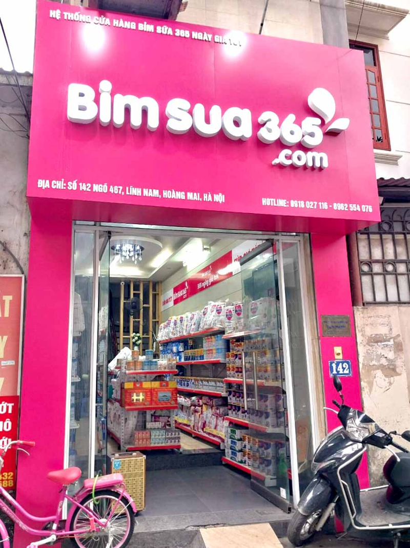 Lưu ý khi thiết kế và thi công bảng hiệu cửa hàng sữa