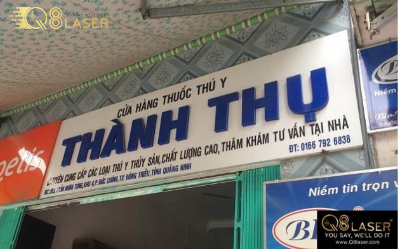 Lưu ý khi thiết kế và thi công bảng hiệu thuốc thú y
