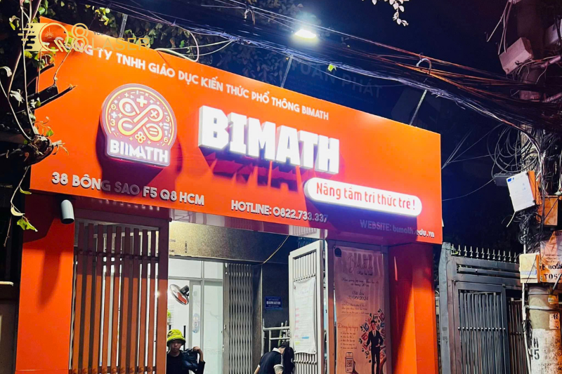 Mẫu bảng hiệu alu theo yêu cầu, thẩm mỹ cao tại quận Bình Tân.