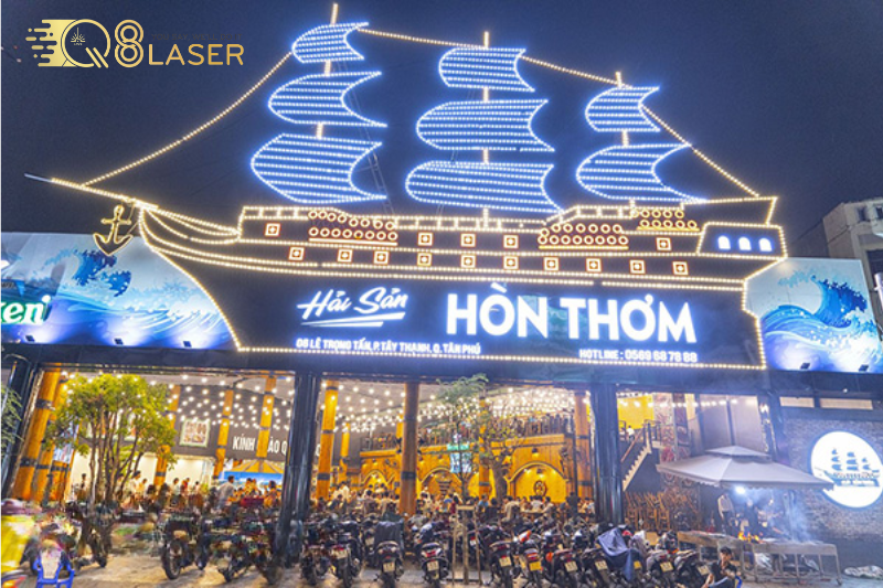 Mẫu bảng hiệu quán nhậu bình dân giá rẻ, thiết kế chuyên nghiệp.