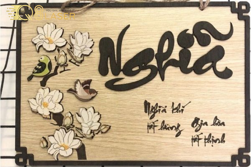 Mô hình nghệ thuật cắt khắc laser CNC tại Quận Bình Tân tỉ mỉ