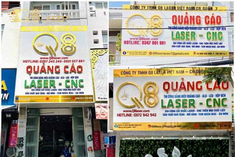 Q8 Laser Việt Nam – Đơn vị cắt CNC vách ngăn quận Bình Tân uy tín, chất lượng