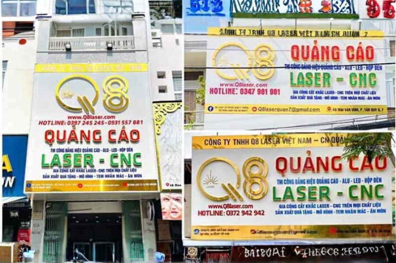 Q8 Laser Việt Nam – Đơn vị Cắt Khắc Laser CNC Quận Bình Tân uy tín, giá tốt
