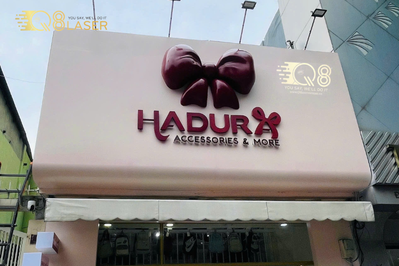 Quy Trình Lắp Đặt bảng hiệu giá rẻ quận Bình Tân của Q8 Laser Việt Nam