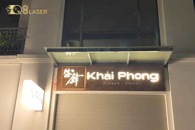 Quy Trình Lắp Đặt Biển hiệu quận Bình Tân của Q8 Laser Việt Nam