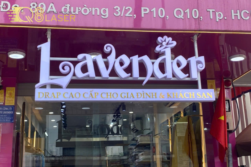 Quy trình thiết kế và thi công bảng hiệu quận Bình Tân tại Q8 Laser Việt Nam