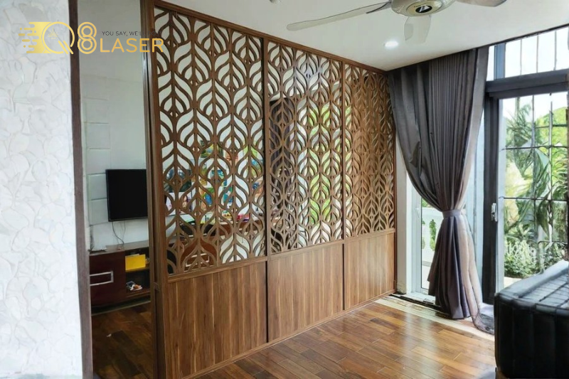 Vách ngăn CNC inox