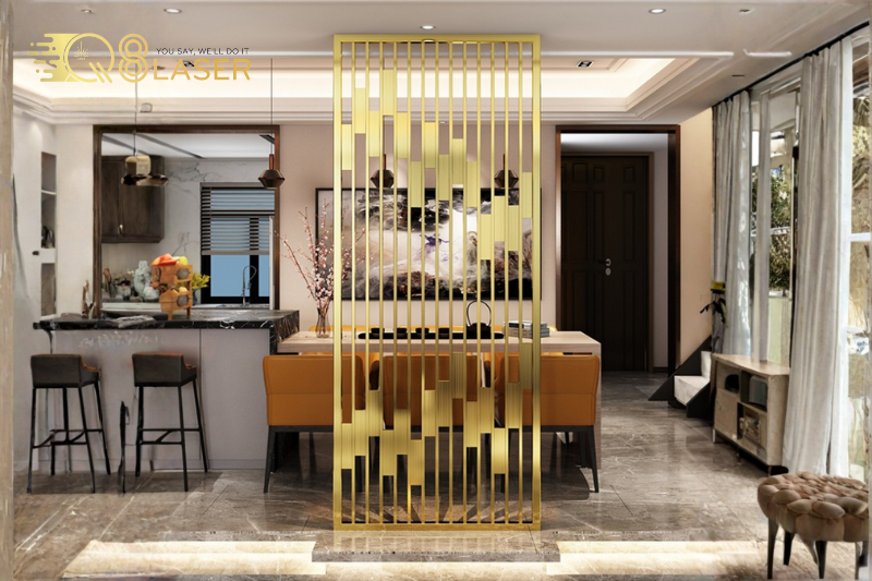 Vách ngăn CNC theo yêu cầu, phù hợp mọi không gian