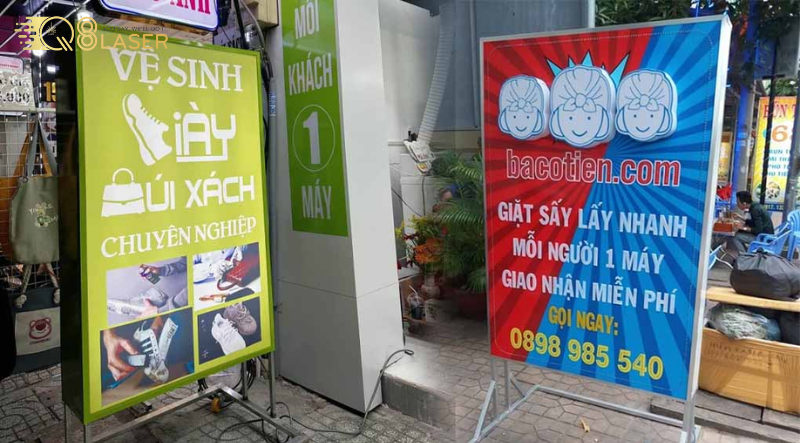 Bảng giặt sấy phù hợp khu dân cư