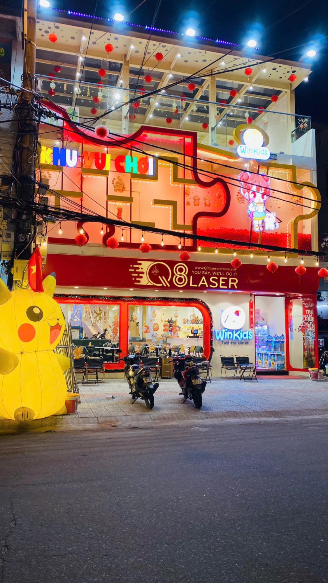 Bảng hiệu alu chữ nổi đèn led