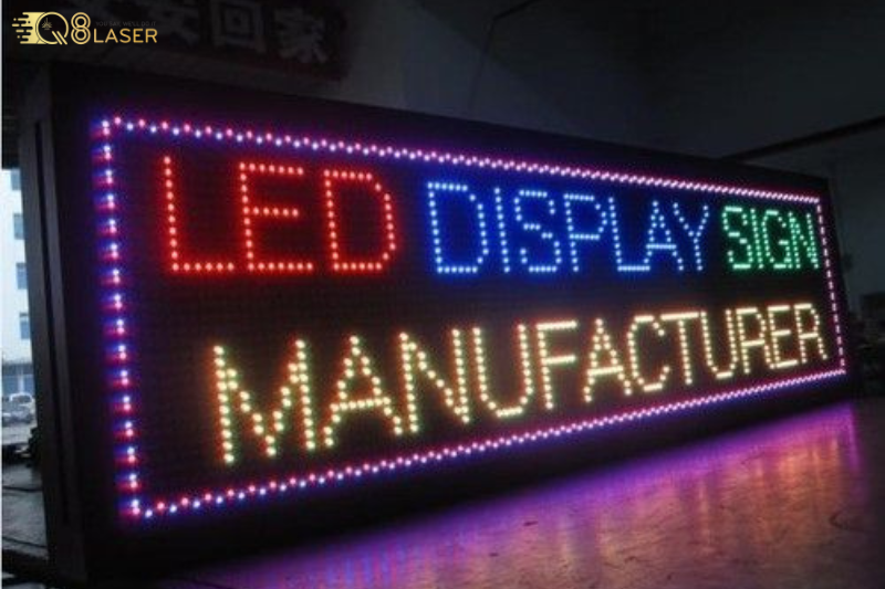 Bảng hiệu led đẹp, thiết kế tinh tế và hiện đại