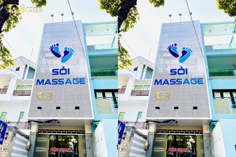 Bảng hiệu massage trị liệu uy tín