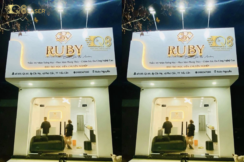 Bảng hiệu nail nhỏ có đủ nổi bật không?