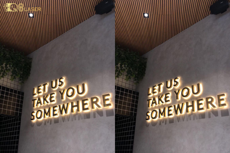 Bảng hiệu quảng cáo đèn led nổi bật, dễ nhận diện