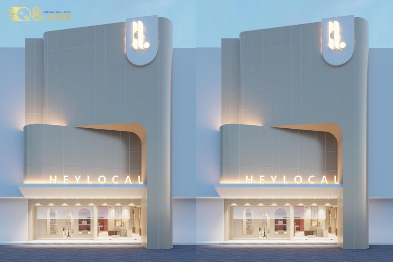 Bảng hiệu shop mỹ phẩm đẹp