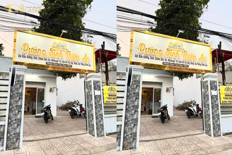 Bảng hiệu xoa bóp bấm huyệt mặt tiền