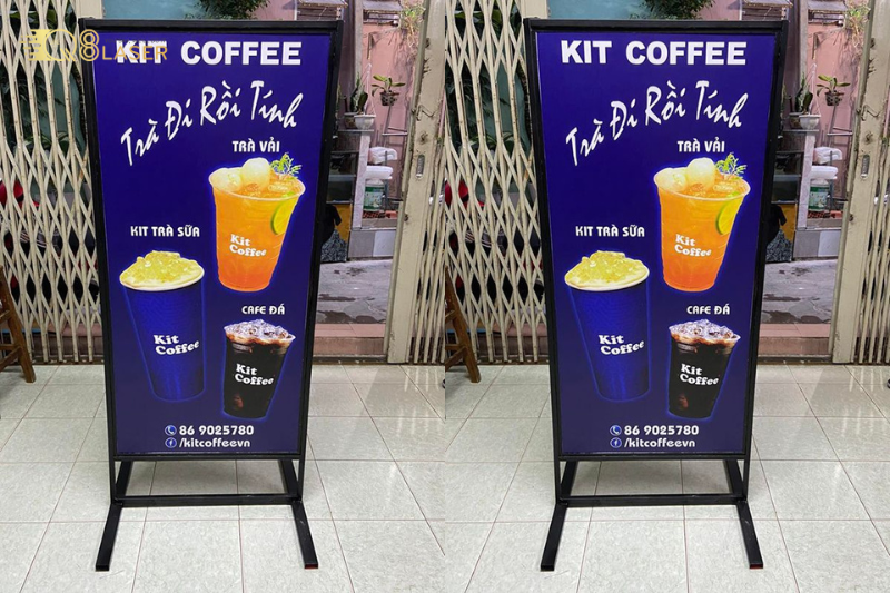 Bảng quảng cáo dọc tăng khả năng tiếp cận khách hàng