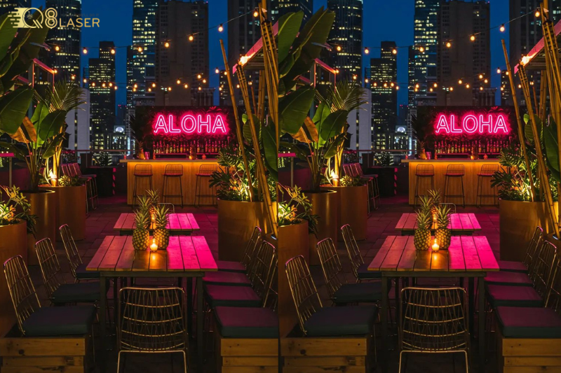 Bảng quảng cáo led sáng mạnh, hiển thị thông tin rõ ràng