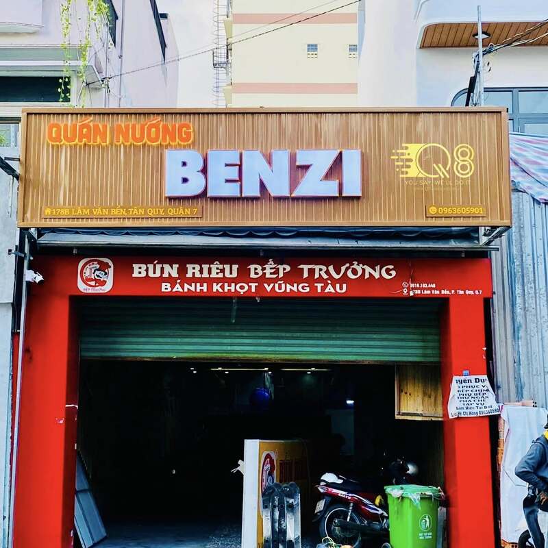 Bảng quảng cáo nhỏ lắp đặt nhanh, thẩm mỹ cao