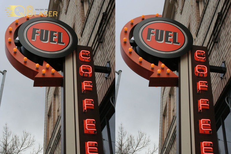 Biển vẫy quảng cáo nhỏ gọn