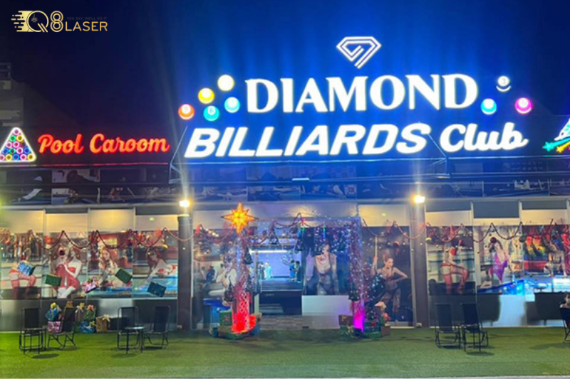 Biển bida thiết kế tối giản nhưng cực kỳ bắt mắt.