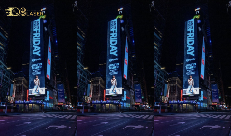 Biển dọc quảng cáo treo cao dễ quan sát