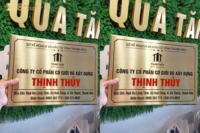 Biển đồng ăn mòn tăng giá trị doanh nghiệp