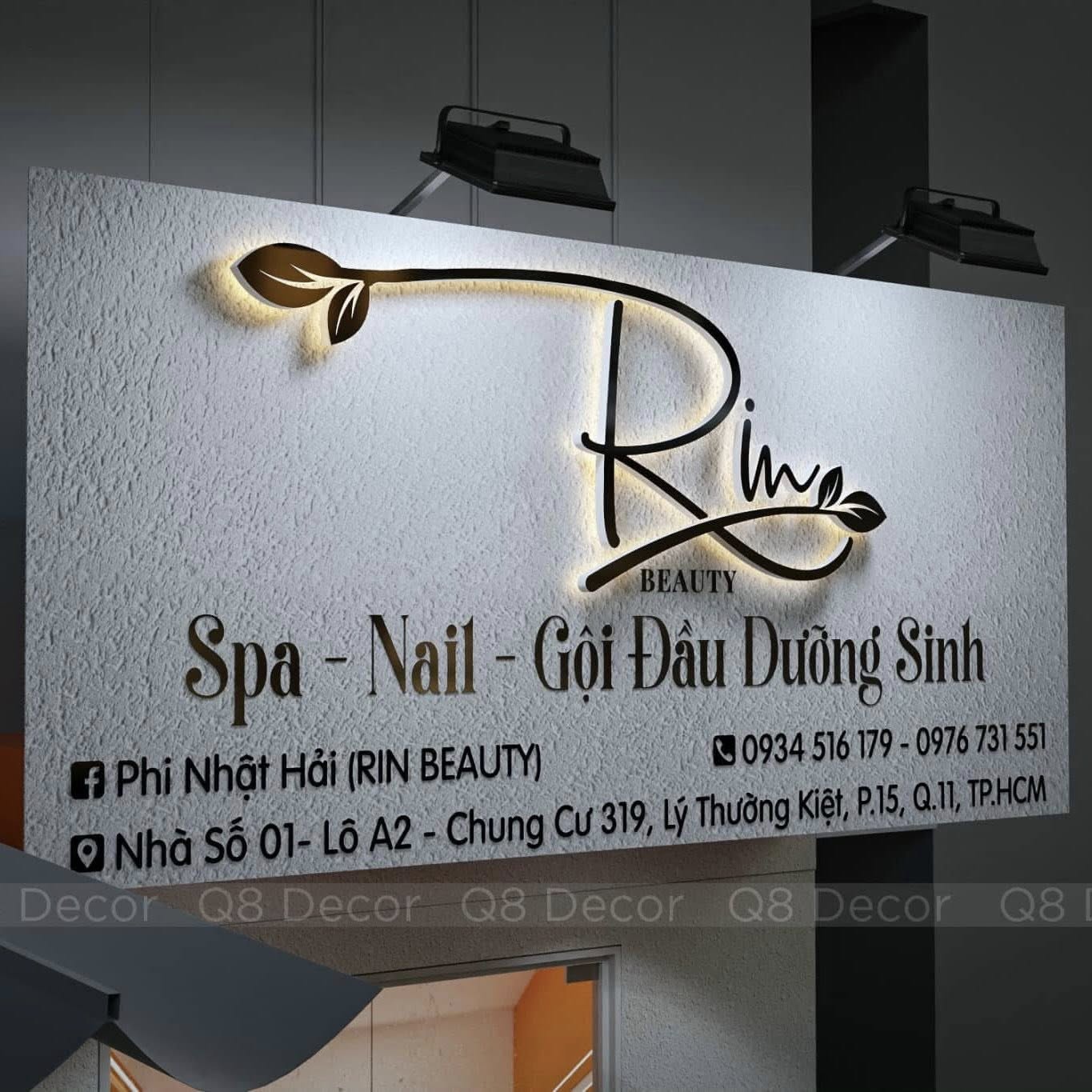 Biển kết hợp chất liệu tự nhiên / cỏ nhân tạo (phong cách thiên nhiên, thư giãn)