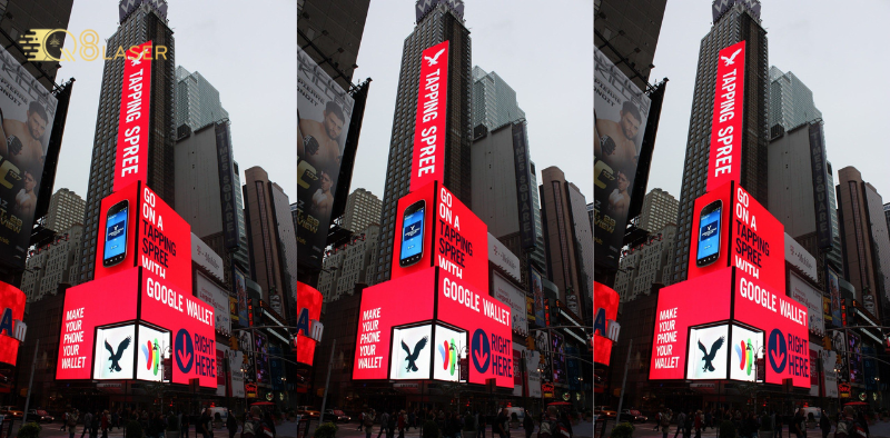 Biển quảng cáo dọc tăng độ nhận diện thương hiệu