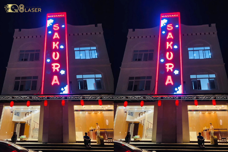 Biển quảng cáo massage body chuyên nghiệp