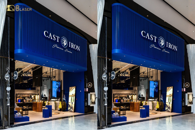 Biển quảng cáo mica đẹp dễ nhìn